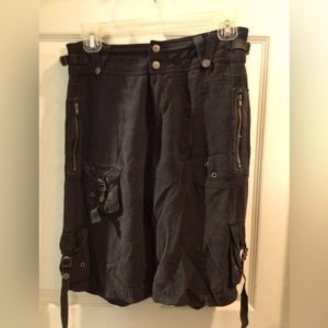 DA-NANG 100% silk vintage cargo shorts! Brand new without tags.